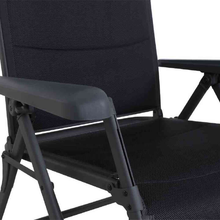 SIENA GARDEN Campingliege Relax Premium anthrazit